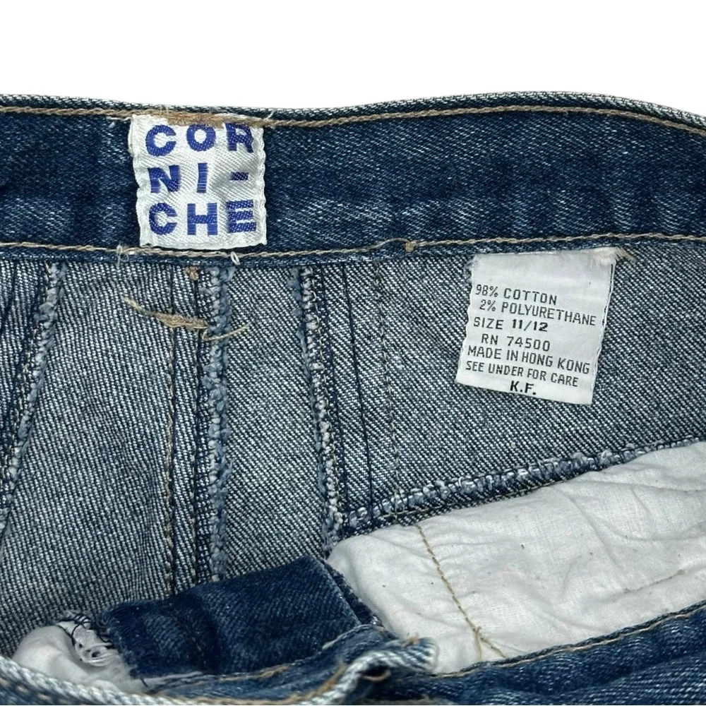Vintage Women’s Corniche Jeans Size 11/12 - Picture 2 of 7